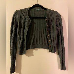 Cropped sweater